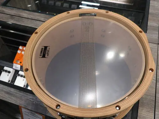 YAMAHA  14 X 6 BILLY COBHAM SILVER SPARKLE SNARE 2